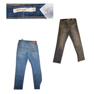 Women’s Levi’s 714 Straight Leg Medium Blue Wash